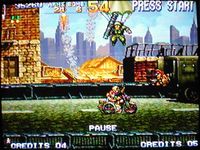 Metal Slug 4 sur SNK Neo Geo